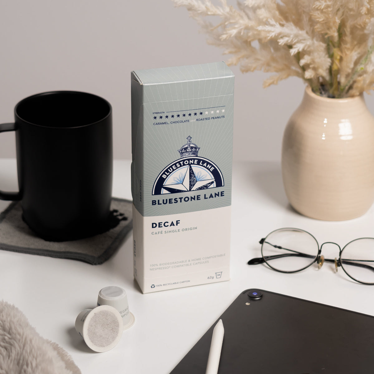 Nespresso compatible capsules decaf best sale