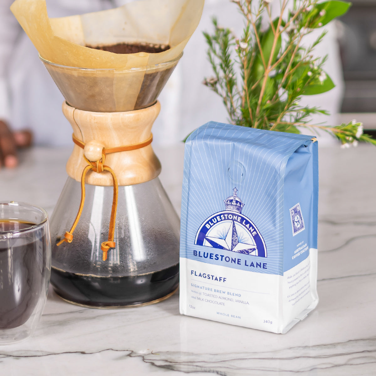 Flagstaff award winning subscription coffee Bluestone Lane Coffee